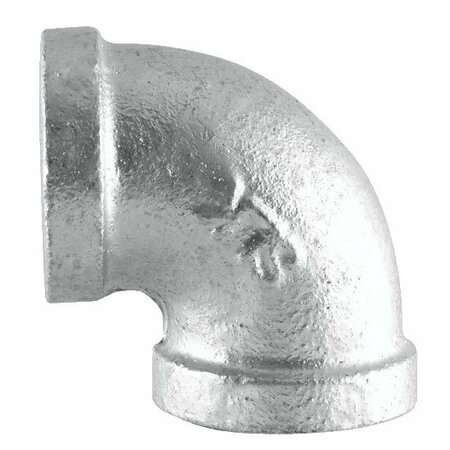 LDR INDUSTRIES STZ 311 E90-38 Pipe Elbow, 3/8 in, 90 deg Angle, Iron, 150, 300 psi Pressure 501812